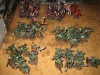 Deathguard und Khorne-Berserker, Seite an Seite