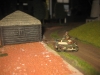 Die Tankette stößt ganz alleine ins Zentrum vor