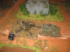 Die kanadische Artillerie versucht einen Treffer zu landen
