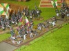 Die Artillerie schlägt ein
