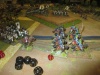 Die Husaren erleiden erste Verluste durch die Artillerie