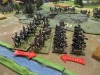 Der erste Clash der Kavallerie