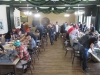 Blick in den Saal vom Schiri-Pult