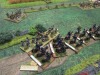 Die Southern Boys attackieren die desorganisierten 7th Kansas