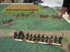 Die 7th Kansas sieht sich vier Regimentern der Konföderation gegenüber