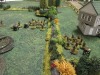 Rücken entlang der Bocage vor