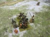 Von Eifer getrieben, chargen die Veteranen weiter gegen die Römer