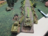 Der Jagdpanther überwacht die Straße zur Kreuzung