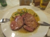 Mittagspause mit Schweinsbraten