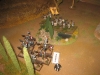 Die Grenadiere marschieren zur Rettung der Flanke