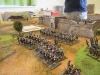 3 Regimenter Kürassiere plus Lanziere und reitende Artillerie