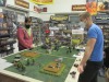 Auf dem hinteren Tisch: Battlegroup WW2 mit Astatres und Junior Goas
