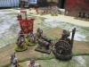 Der keltische Warlord attackiert die römische Garde