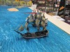 Mit seiner russischen Flotte